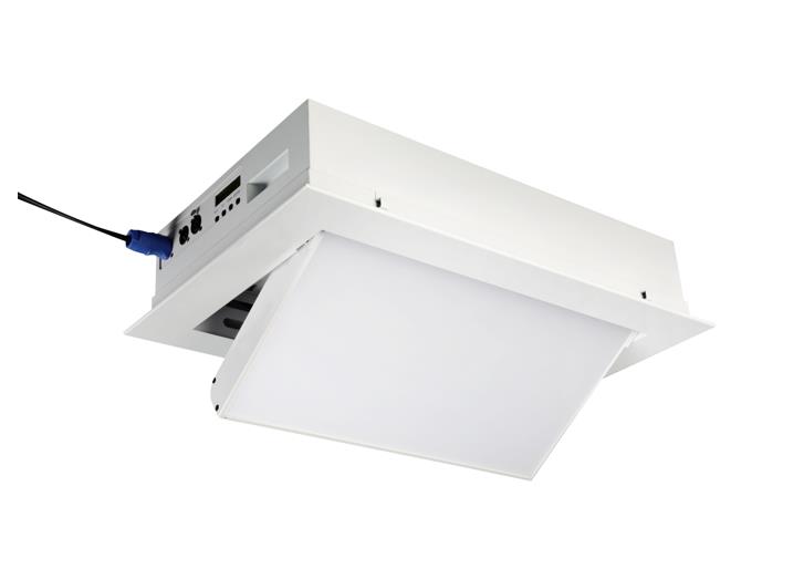JM-QD490W  嵌入式電動翻轉(zhuǎn)LED柔光燈